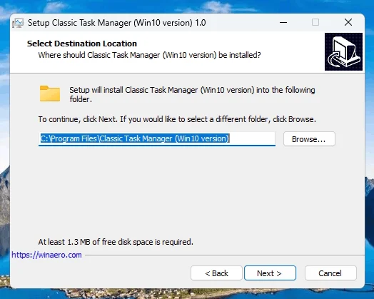 Win10 任务管理器(Task Manager)安装程序
